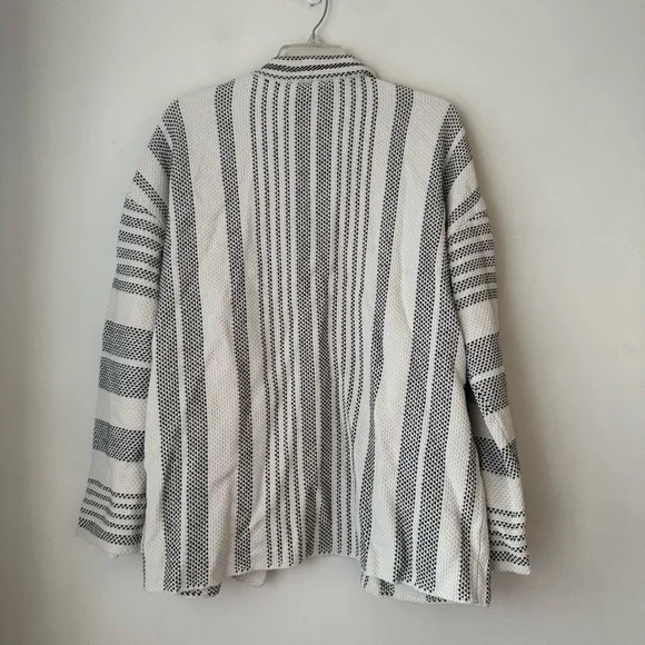 Lovestitch Baja Beach Cardigan - Ecru Stripe M/L - Picture 7 of 7